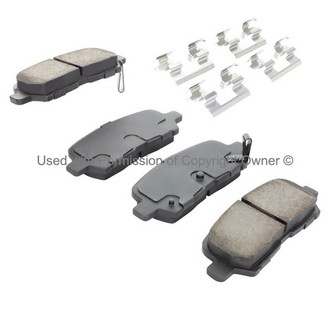 Quality-Built® - Black Series New Ceramic Rear Disc Brake Pads