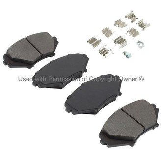 Quality-Built® - Black Series New Ceramic Front Disc Brake Pads