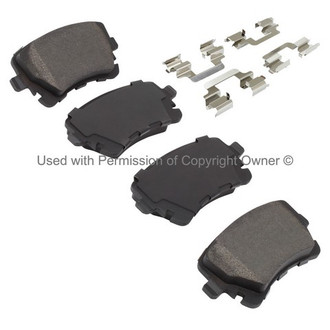 Quality-Built® - Black Series Semi-Metallic Brake Pads