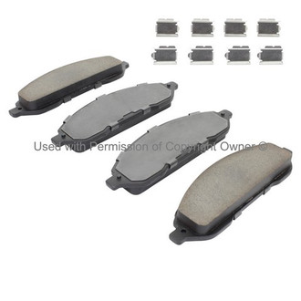 Quality-Built® - Black Series New Ceramic Front Disc Brake Pads