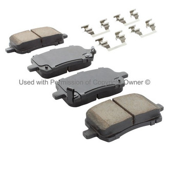 Quality-Built® - Black Series New Semi-Metallic Front Disc Brake Pads