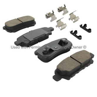 Quality-Built® - Black Series New Ceramic Rear Disc Brake Pads
