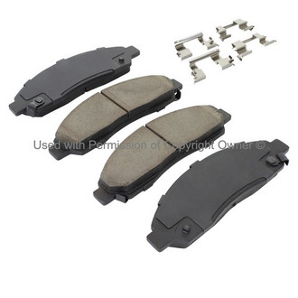Quality-Built® - Black Series New Ceramic Front Disc Brake Pads