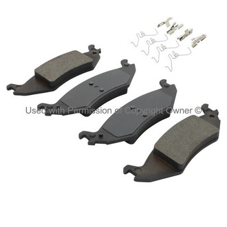 Quality-Built® - Black Series New Semi-Metallic Rear Disc Brake Pads