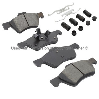 Quality-Built® - Black Series New Ceramic Front Disc Brake Pads