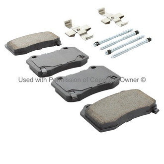 Quality-Built® - Black Series New Ceramic Rear Disc Brake Pads