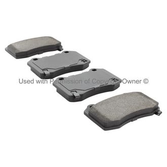 Quality-Built® - Black Series New Semi-Metallic Rear Disc Brake Pads