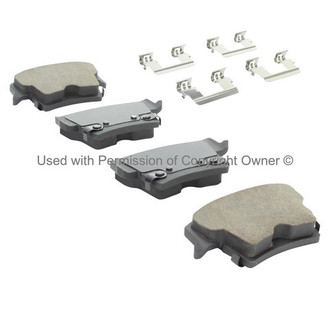 Quality-Built® - Black Series New Ceramic Rear Disc Brake Pads