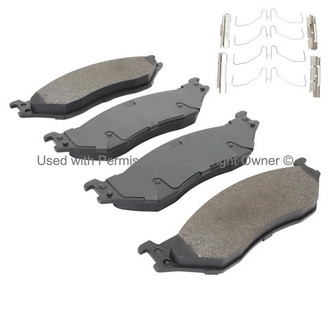 Quality-Built® - Black Series New Semi-Metallic Front Disc Brake Pads
