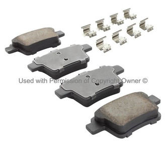Quality-Built® - Black Series Ceramic Brake Pads