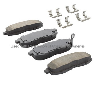 Quality-Built® - Black Series New Ceramic Rear Disc Brake Pads