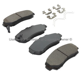 Quality-Built® - Black Series New Ceramic Front Disc Brake Pads