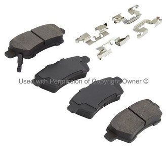 Quality-Built® - Black Series New Ceramic Rear Disc Brake Pads