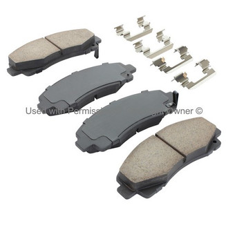 Quality-Built® - Black Series New Ceramic Front Disc Brake Pads