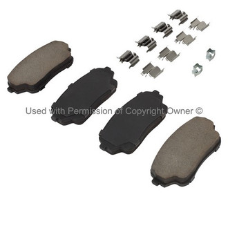 Quality-Built® - Black Series New Ceramic Front Disc Brake Pads