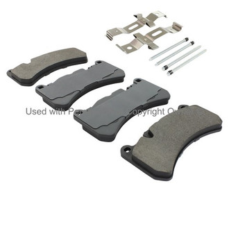 Quality-Built® - Black Series New Semi-Metallic Front Disc Brake Pads
