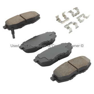 Quality-Built® - Black Series New Ceramic Rear Disc Brake Pads