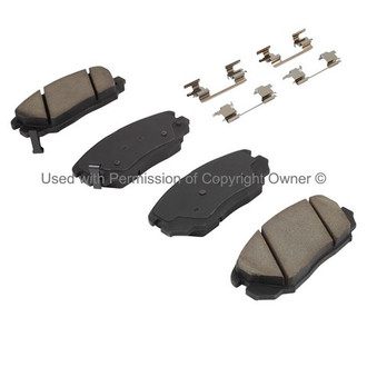 Quality-Built® - Black Series New Ceramic Front Disc Brake Pads