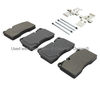 Quality-Built® - Black Series New Semi-Metallic Front Disc Brake Pads