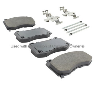 Quality-Built® - Black Series New Ceramic Front Disc Brake Pads