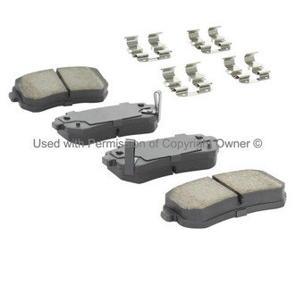 Quality-Built® - Black Series Semi-Metallic Brake Pads
