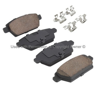 Quality-Built® - Black Series New Ceramic Rear Disc Brake Pads