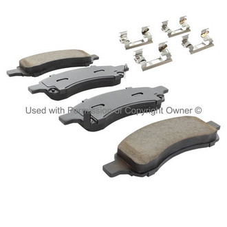 Quality-Built® - Black Series New Ceramic Front Disc Brake Pads