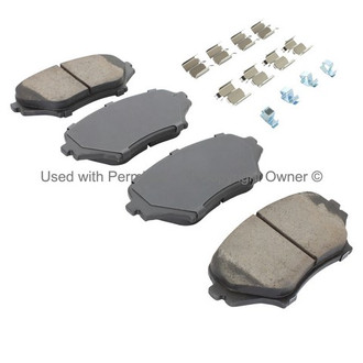 Quality-Built® - Black Series New Ceramic Front Disc Brake Pads