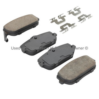 Quality-Built® - Black Series New Ceramic Rear Disc Brake Pads