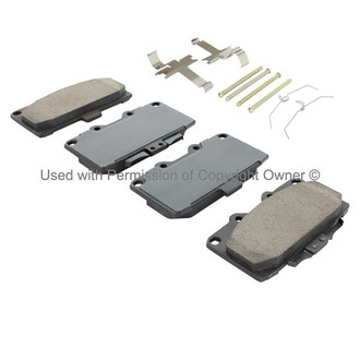 Quality-Built® - Black Series New Ceramic Front Disc Brake Pads