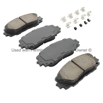 Quality-Built® - Black Series New Semi-Metallic Front Disc Brake Pads