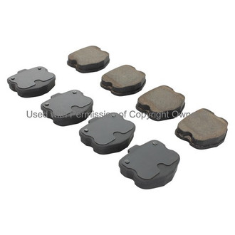Quality-Built® - Black Series New Ceramic Rear Disc Brake Pads