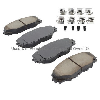 Quality-Built® - Black Series New Ceramic Front Disc Brake Pads