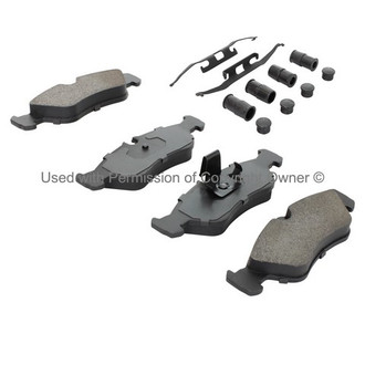 Quality-Built® - Black Series New Semi-Metallic Rear Disc Brake Pads