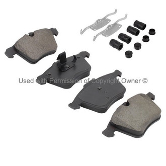 Quality-Built® - Black Series New Semi-Metallic Front Disc Brake Pads