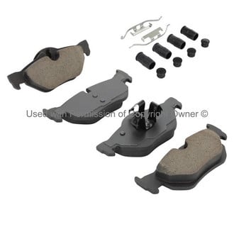 Quality-Built® - Black Series New Semi-Metallic Rear Disc Brake Pads