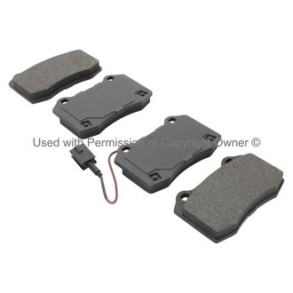 Quality-Built® - Black Series New Semi-Metallic Rear Disc Brake Pads