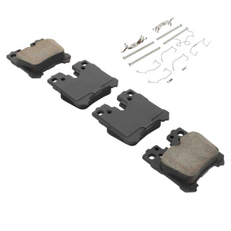 Quality-Built® - Black Series New Semi-Metallic Rear Disc Brake Pads