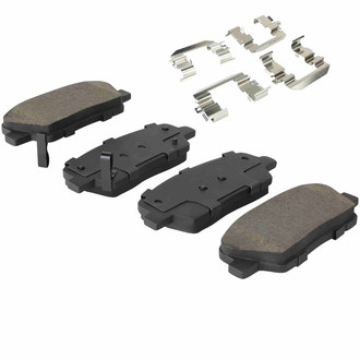 Quality-Built® - Black Series New Ceramic Rear Disc Brake Pads