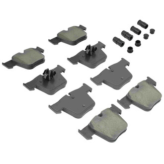 Quality-Built® - Black Series New Semi-Metallic Front Disc Brake Pads