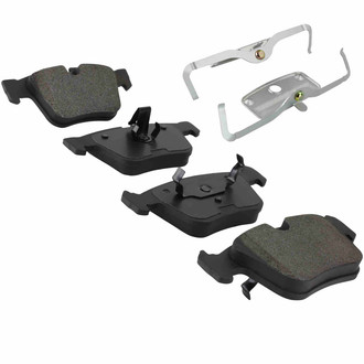Quality-Built® - Black Series New Semi-Metallic Rear Disc Brake Pads