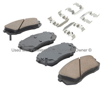 Quality-Built® - Black Series New Ceramic Front Disc Brake Pads