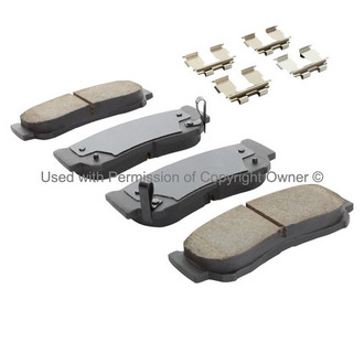 Quality-Built® - Black Series New Ceramic Rear Disc Brake Pads