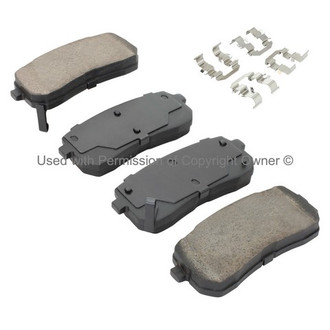 Quality-Built® - Black Series New Ceramic Rear Disc Brake Pads