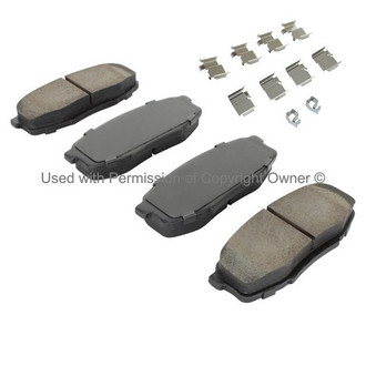 Quality-Built® - Black Series New Ceramic Rear Disc Brake Pads