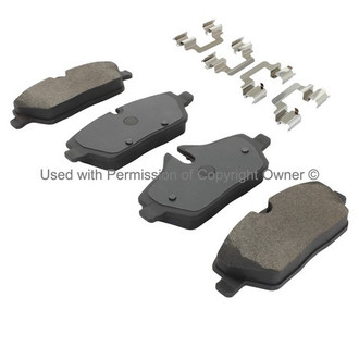 Quality-Built® - Black Series New Semi-Metallic Front Disc Brake Pads