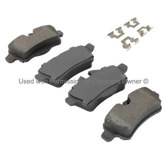 Quality-Built® - Black Series New Semi-Metallic Rear Disc Brake Pads