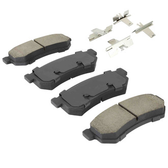 Quality-Built® - Black Series New Ceramic Rear Disc Brake Pads