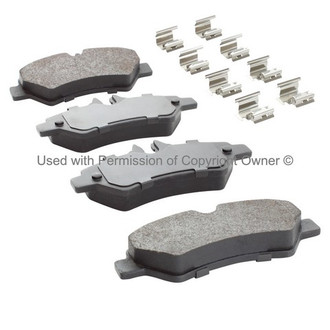 Quality-Built® - Black Series New Semi-Metallic Rear Disc Brake Pads