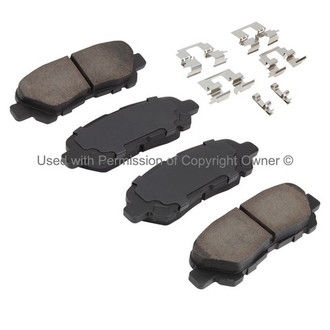 Quality-Built® - Black Series New Ceramic Rear Disc Brake Pads